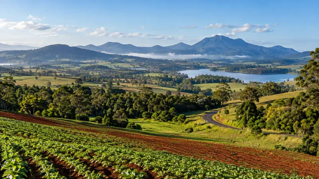 Atherton Tablelands landscape in Far North Queensland